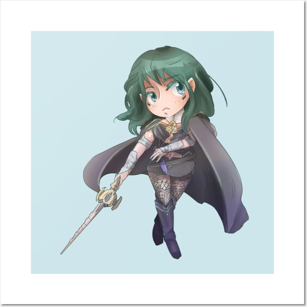 Fem Byleth Wall Art by lusalema